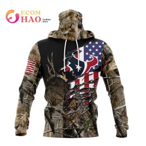 Denver Broncos NFL Football Camo Hunting Flag Hoodie 3D All Over Print