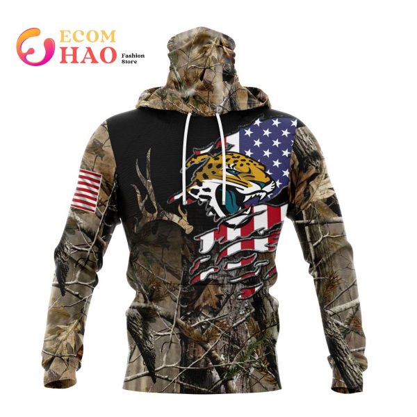 NFL Jacksonville Jaguars Special Camo Realtree Hunting 3D Hoodie