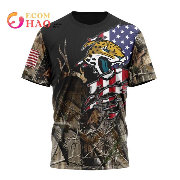 NFL Jacksonville Jaguars Special Camo Realtree Hunting 3D Hoodie