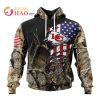 NFL Jacksonville Jaguars Special Camo Realtree Hunting 3D Hoodie