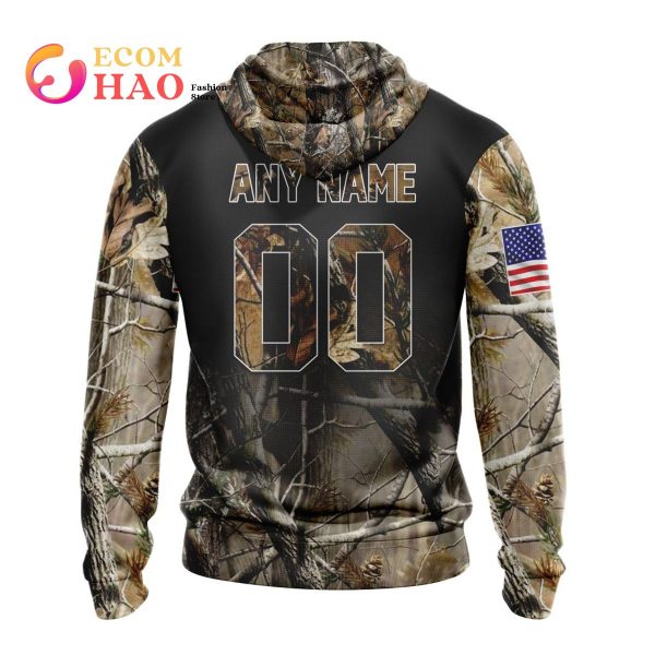 NFL Kansas City Chiefs Special Camo Realtree Hunting 3D Hoodie
