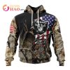 NFL Kansas City Chiefs Special Camo Realtree Hunting 3D Hoodie