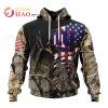NFL New York Jets Special Camo Realtree Hunting 3D Hoodie