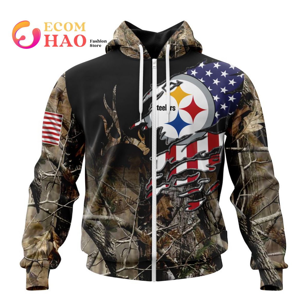 Steeler's Camo Military Hoodie – 4FIVEshop