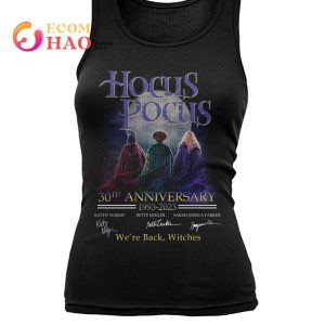 Hocus Pocus 30th Anniversary 1993-2023 We’re Back Witches Halloween T-Shirt