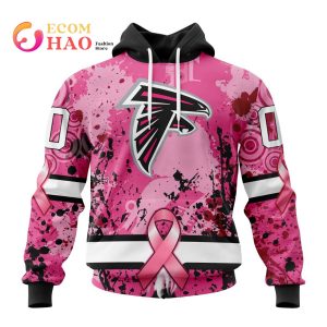 NFL Atlanta Falcons Specialized Design I Pink I Can! In October We Wear Pink Breast Cancer 3D Hoodie