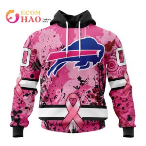 NFL Buffalo Bills Specialized Design I Pink I Can! In October We Wear Pink Breast Cancer 3D Hoodie