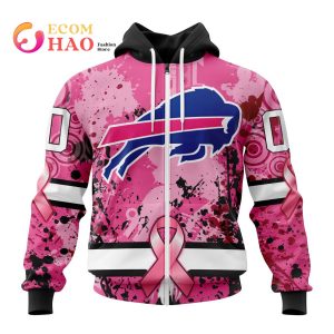 NFL Buffalo Bills Specialized Design I Pink I Can! In October We Wear Pink Breast Cancer 3D Hoodie