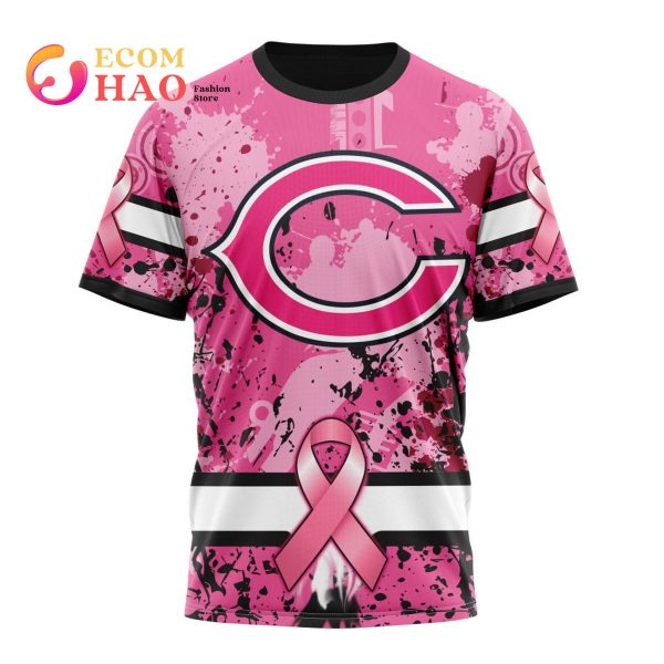 Chicago Bears unveil 2021 Real Bears Fans Wear Pink shirts