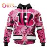 NFL Chicago Bears Specialized Design I Pink I Can! In October We Wear Pink Breast Cancer 3D Hoodie