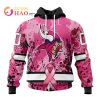 NFL New England Patriots Specialized Design I Pink I Can! In October We Wear Pink Breast Cancer 3D Hoodie