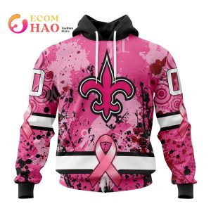 NFL New Orleans Saints Specialized Design I Pink I Can! In October We Wear Pink Breast Cancer 3D Hoodie