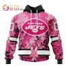 NFL Philadelphia Eagles Specialized Design I Pink I Can! In October We Wear Pink Breast Cancer 3D Hoodie