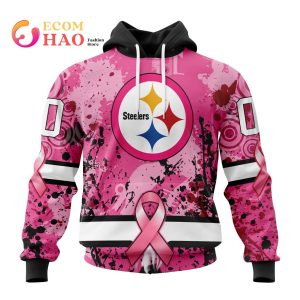 NFL Pittsburgh Steelers Specialized Design I Pink I Can! In October We Wear Pink Breast Cancer 3D Hoodie