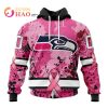 NFL San Francisco 49ers Specialized Design I Pink I Can! In October We Wear Pink Breast Cancer 3D Hoodie