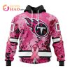 NFL Washington Football Team Specialized Design I Pink I Can! In October We Wear Pink Breast Cancer 3D Hoodie