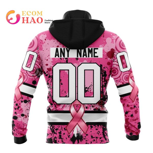 NFL Washington Football Team Specialized Design I Pink I Can! In October We Wear Pink Breast Cancer 3D Hoodie