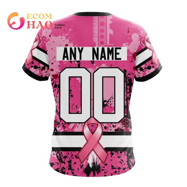 NFL Washington Football Team Specialized Design I Pink I Can! In October We Wear Pink Breast Cancer 3D Hoodie