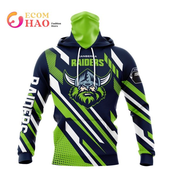 NRL Canberra Raiders Special MotoCross 3D Hoodie