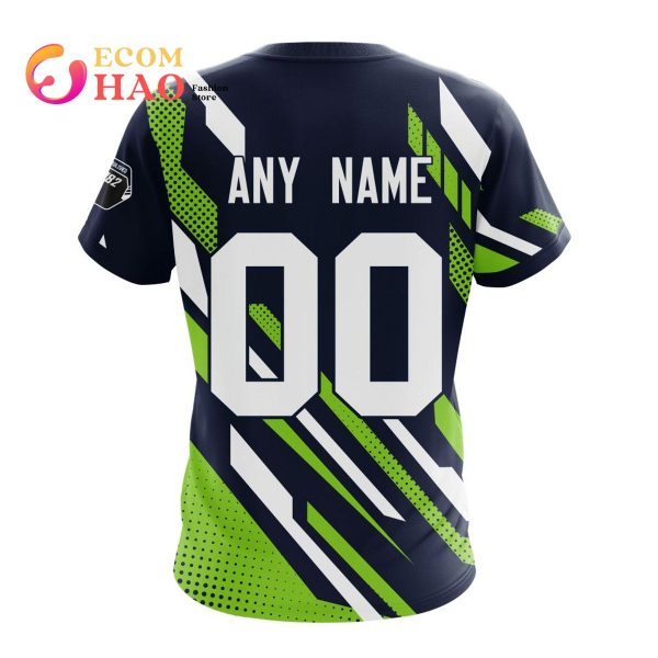 NRL Canberra Raiders Special MotoCross 3D Hoodie