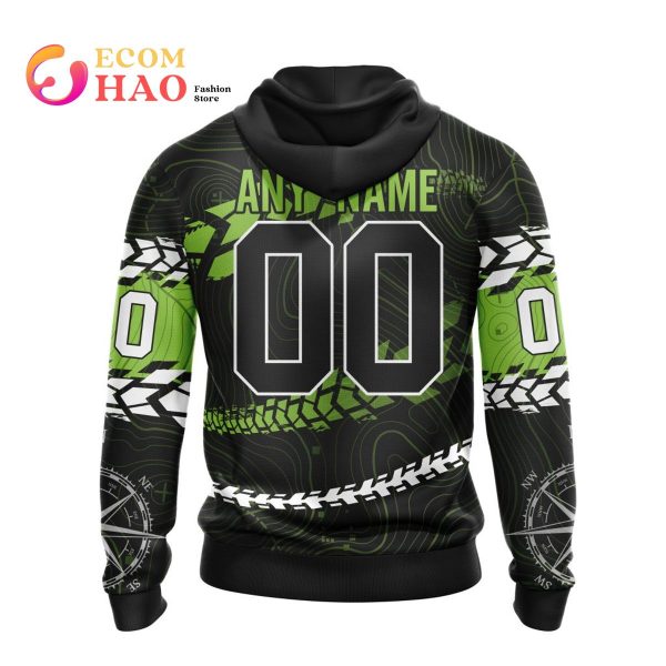 NRL Canberra Raiders Special Off Road 3D Hoodie