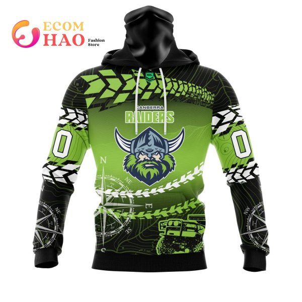 NRL Canberra Raiders Special Off Road 3D Hoodie