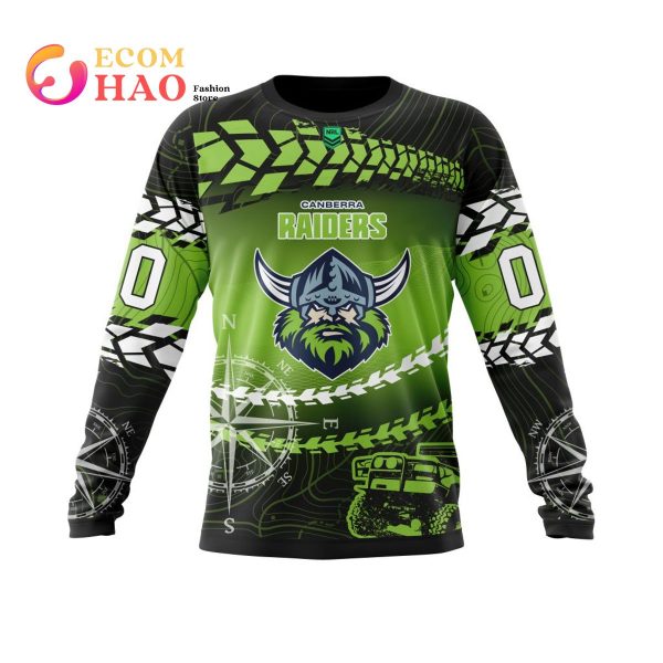 NRL Canberra Raiders Special Off Road 3D Hoodie