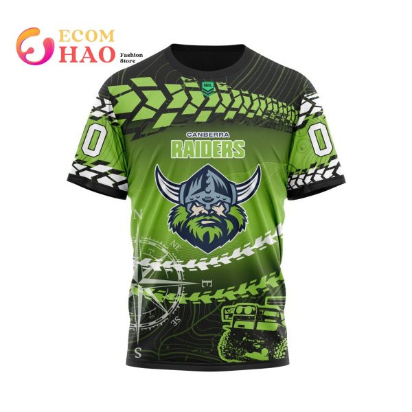 NRL Canberra Raiders Special Off Road 3D Hoodie
