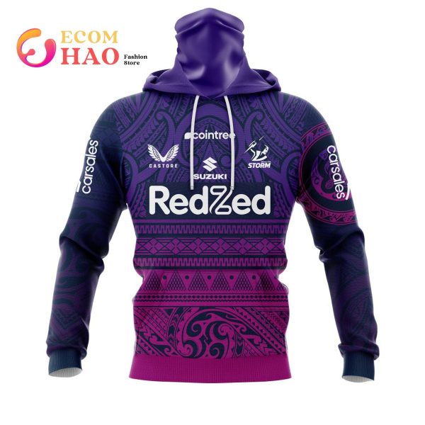NRL Melbourne Storm  Incredible Multicultural Captain’s Run Kits 3D Hoodie