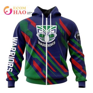 NRL New Zealand Warriors Special MotoCross 3D Hoodie