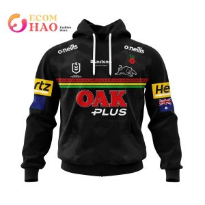 NRL Penrith Panthers Specialized Anzac Day Kits 2022 3D Hoodie