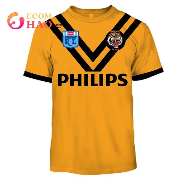 Balmain Tigers 1989 ARL NRL Vintage Retro Heritage 3D Hoodie