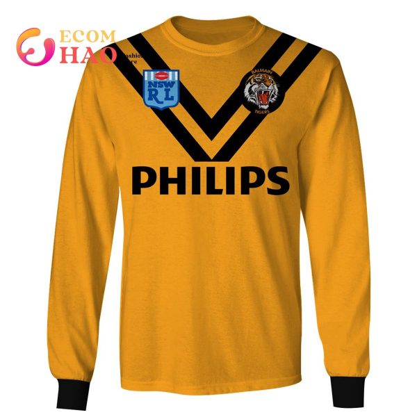 Balmain Tigers 1989 ARL NRL Vintage Retro Heritage 3D Hoodie
