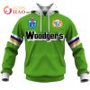 Canberra Raiders 1990 Video Ezy ARL NRL Vintage Retro Heritage 3D Hoodie