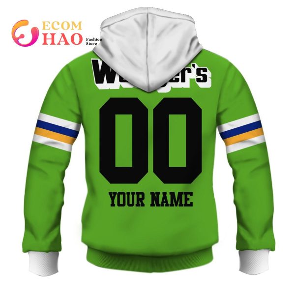 Canberra Raiders 1989 WOODGERS ARL NRL Vintage Retro Heritage 3D Hoodie