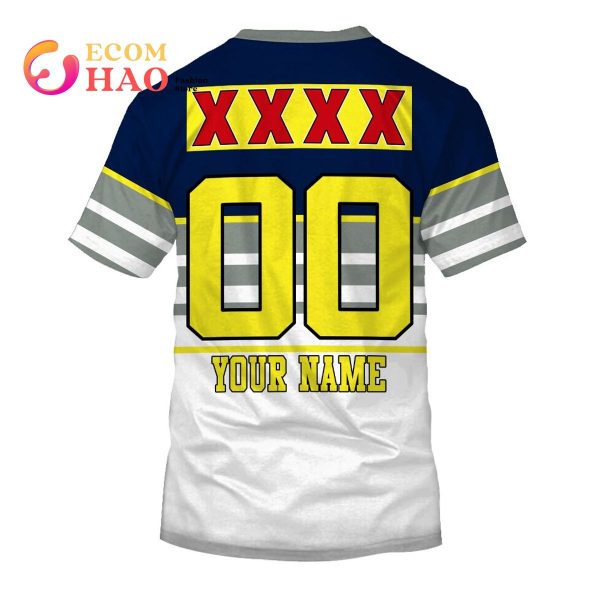 NORTH QUEENSLAND COWBOYS 1995 ARL NRL Vintage Retro Heritage 3D Hoodie