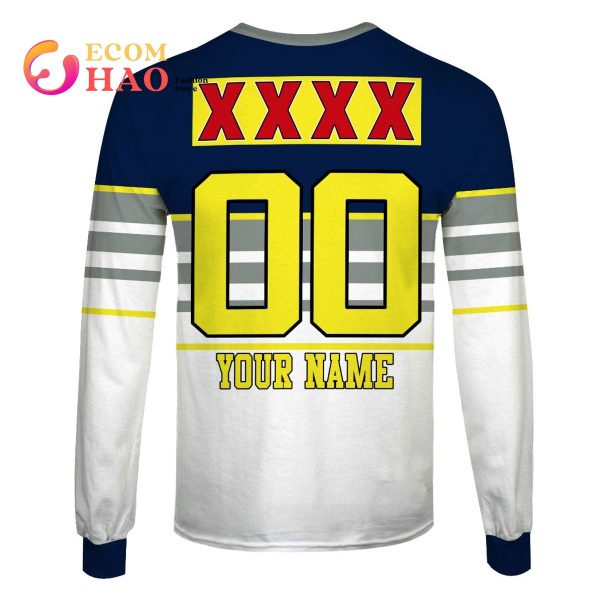 NORTH QUEENSLAND COWBOYS 1995 ARL NRL Vintage Retro Heritage 3D Hoodie