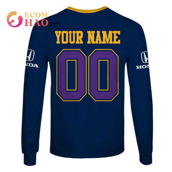 NRL- Melbourne Storm- 1999 home 3D Hoodie