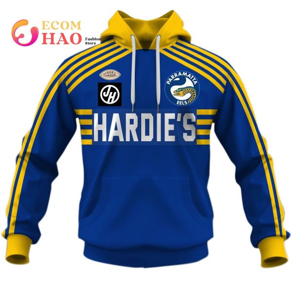 Parramatta Eels 1982 ARL NRL Vintage Retro 3D Hoodie
