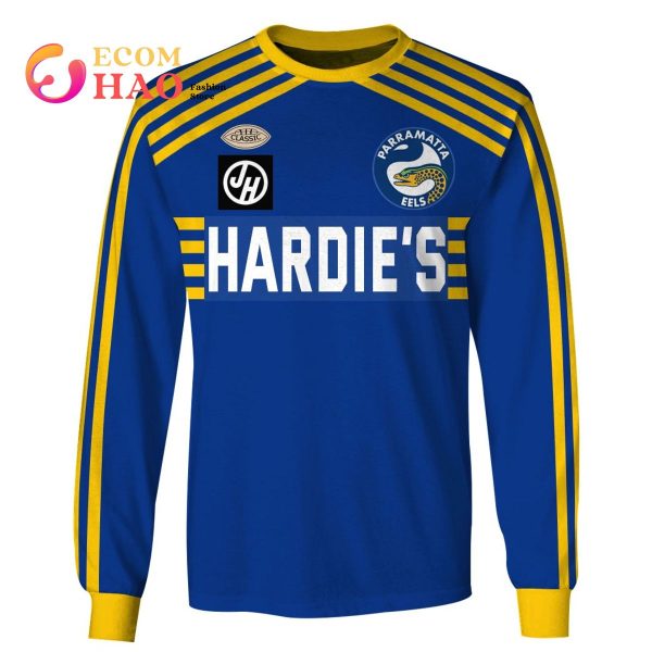 Parramatta Eels 1982 ARL NRL Vintage Retro 3D Hoodie