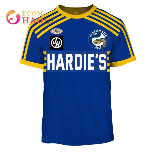 Parramatta Eels 1982 ARL NRL Vintage Retro 3D Hoodie