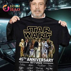 Star Wars 45th Anniversary 1977-2022 Thank You For The Memories T-Shirt