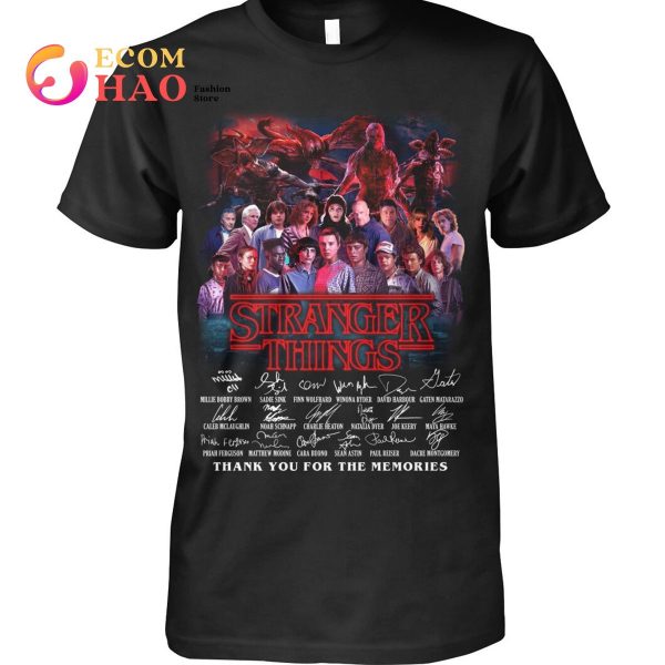 Stranger Things Thanks You For The Memories T-Shirt