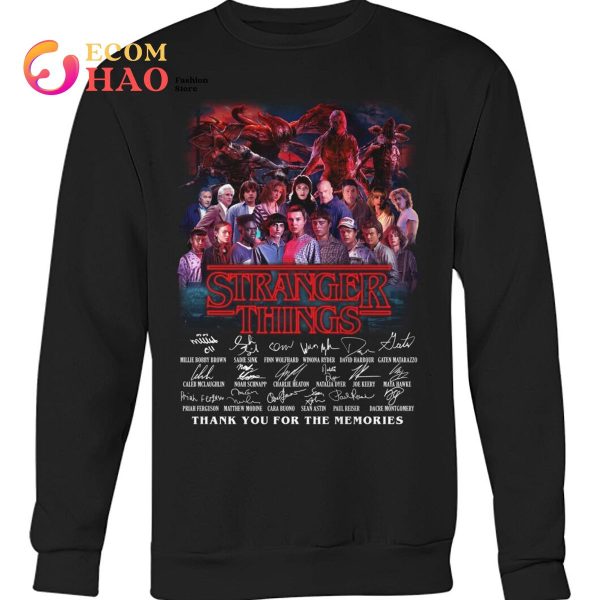 Stranger Things Thanks You For The Memories T-Shirt