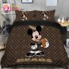 NFL Carolina Panthers Bedding Set Mickey Louis Vuiton