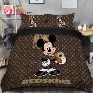 NFL Washington Redskins Bedding Set Mickey Louis Vuiton