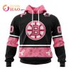 NHL Buffalo Sabres Specialized Design In Classic Style With Paisley! In October We Wear Pink Breast Cancer 3D Hoodie