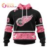 NHL Edmonton Oilers Specialized Design In Classic Style With Paisley! In October We Wear Pink Breast Cancer 3D Hoodie