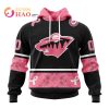 NHL Montreal Canadiens Specialized Design In Classic Style With Paisley! In October We Wear Pink Breast Cancer 3D Hoodie NHL Montreal Canadiens Specialized Design In Classic Style With Paisley! In October We Wear Pink Breast Cancer 3D Hoodie