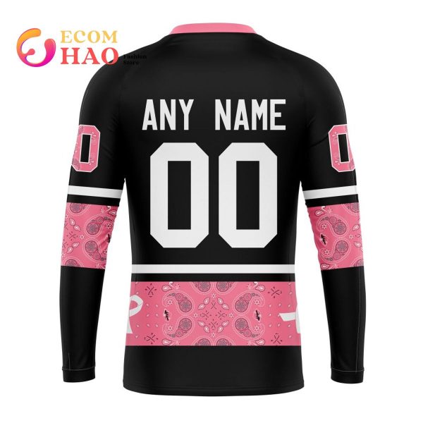 NHL Minnesota Wild Specialized Design In Classic Style With Paisley! In October We Wear Pink Breast Cancer 3D Hoodie